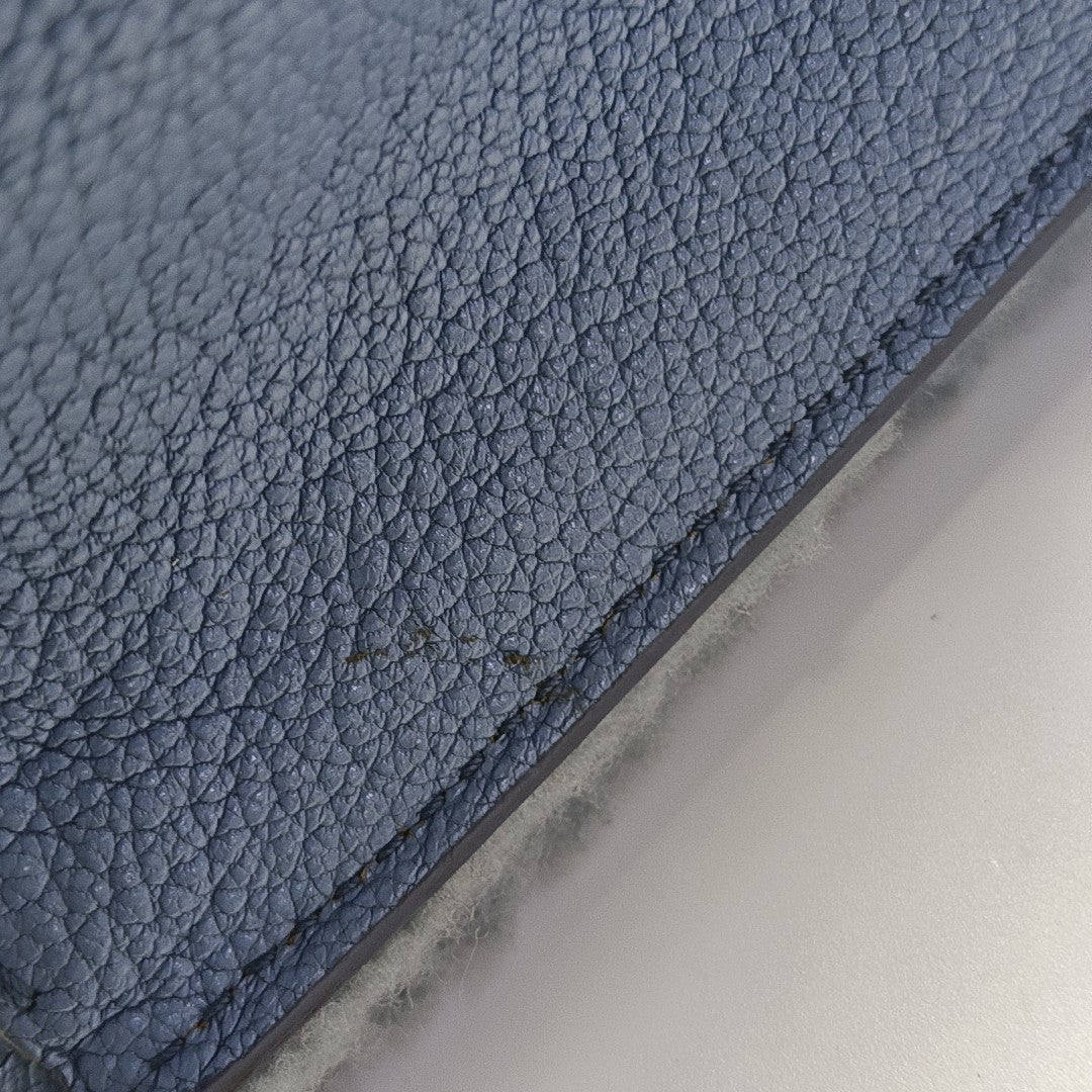 Fabric Shoulder Bag Blue