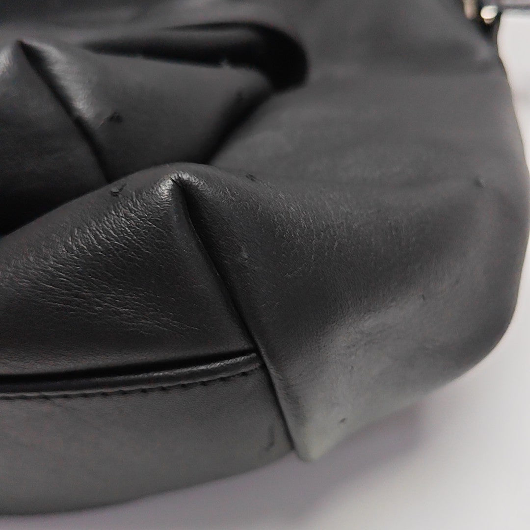 Calfskin Backpack Black
