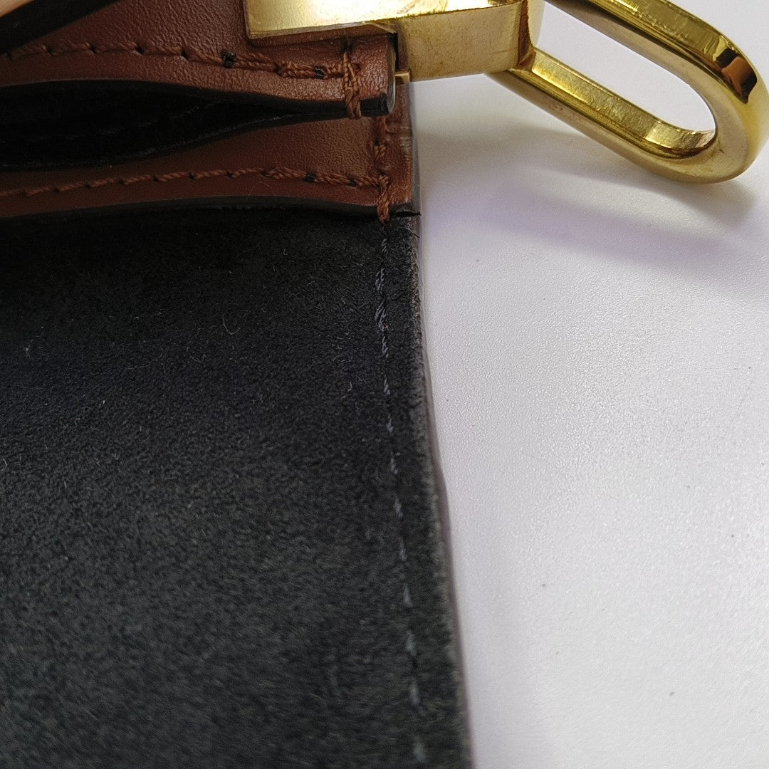 DAUPHINE MM Monogram Coated Canvas Brown