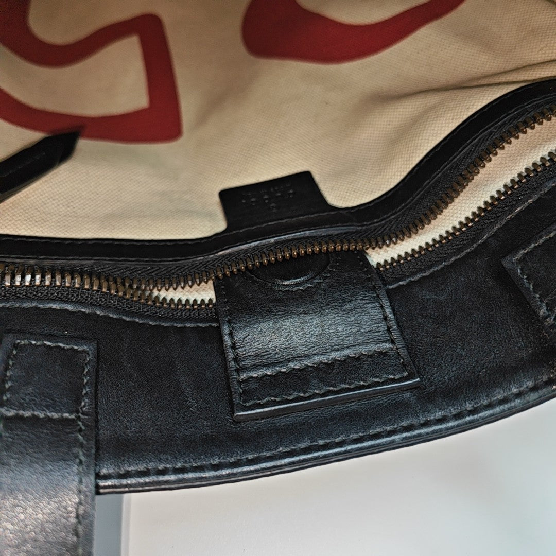 GG Supreme Monogram Coated Canvas Brown
