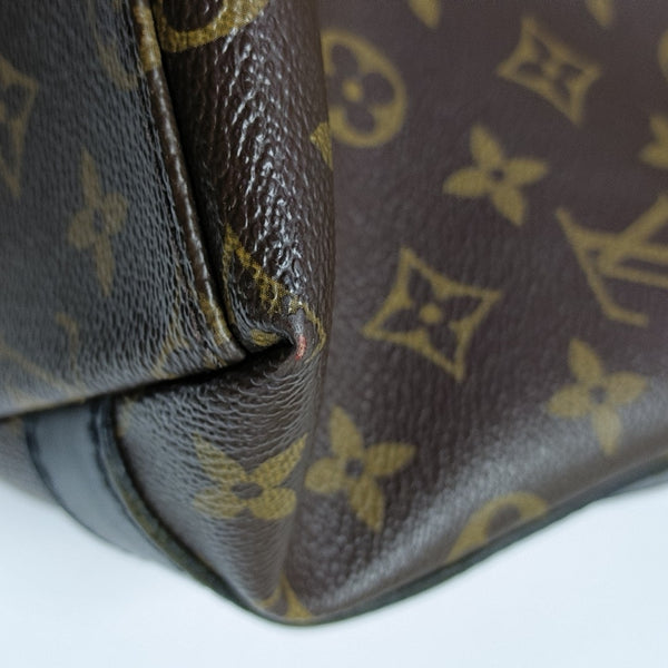 KITAN Monogram Coated Canvas Brown