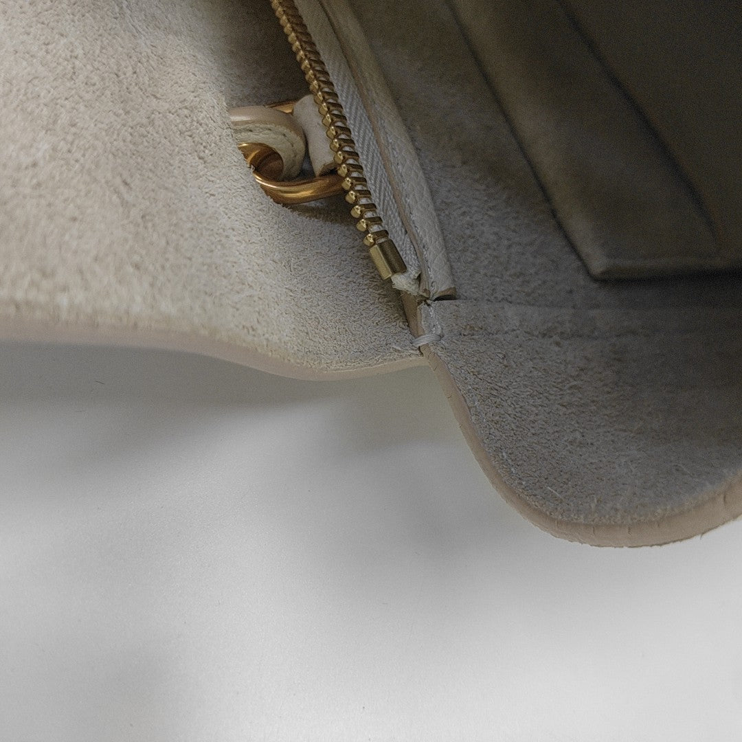 BELT Micro Calfskin White