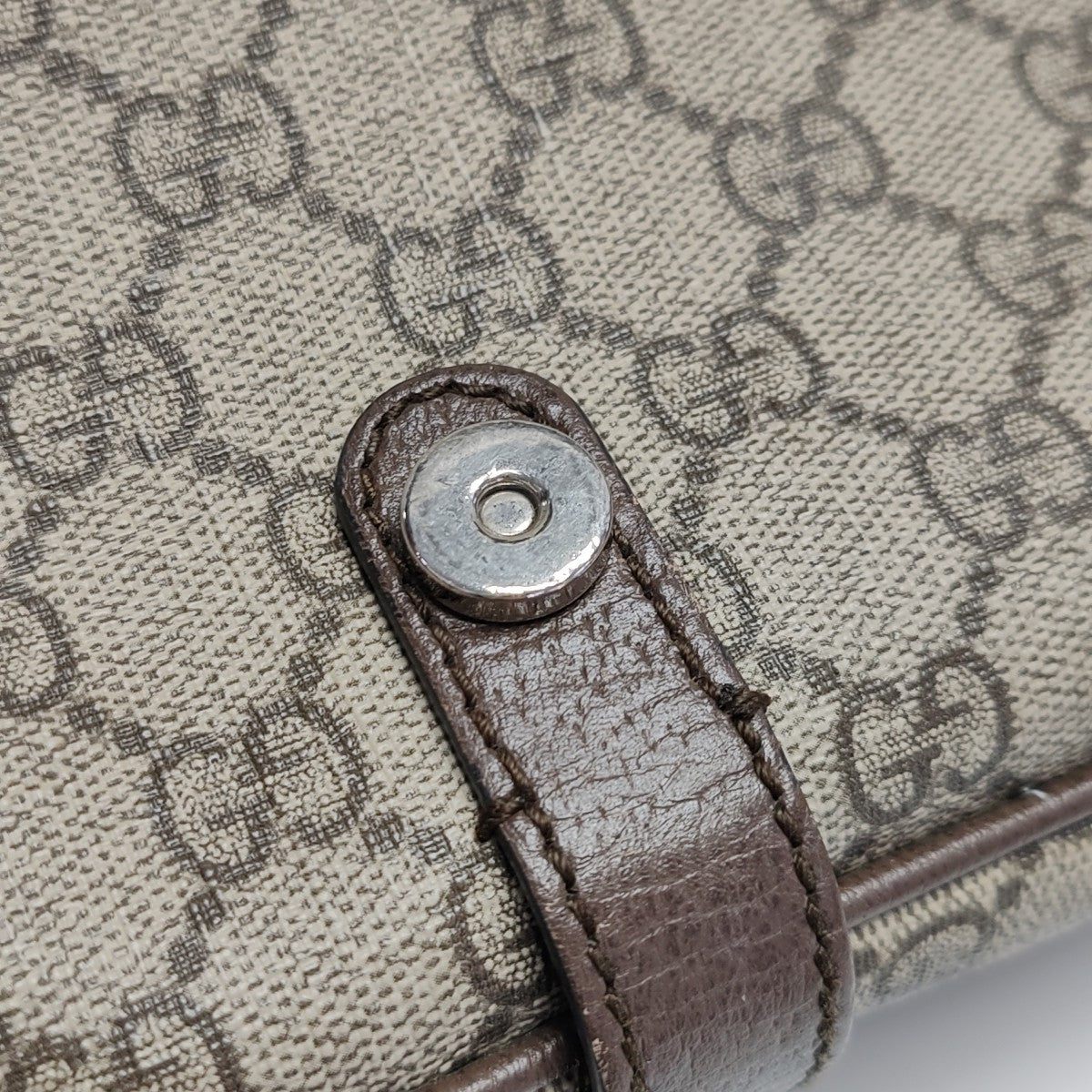 Monogram Coated Canvas Brown