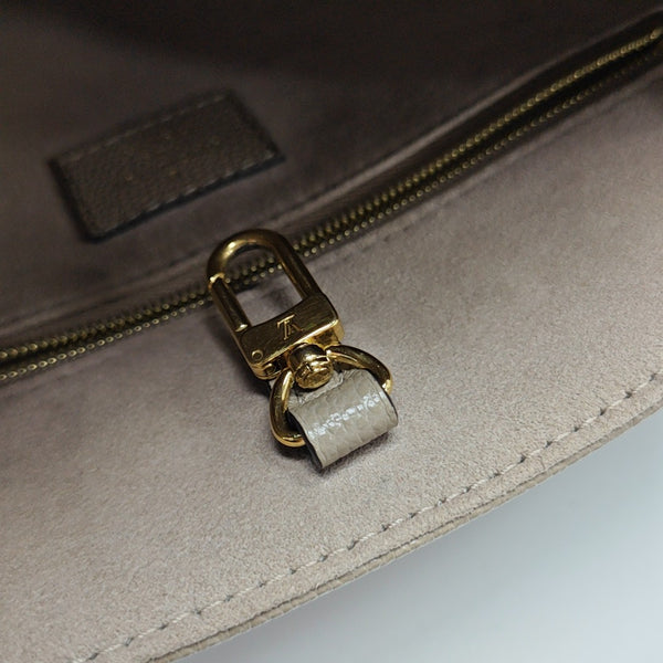 ONTHEGO PM Monogram Calfskin Gray