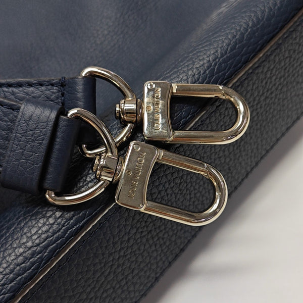 Calfskin Shoulder Bag Blue