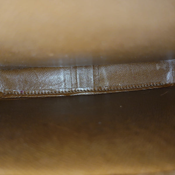 CARTOUCHIERE MM Monogram Coated Canvas Brown