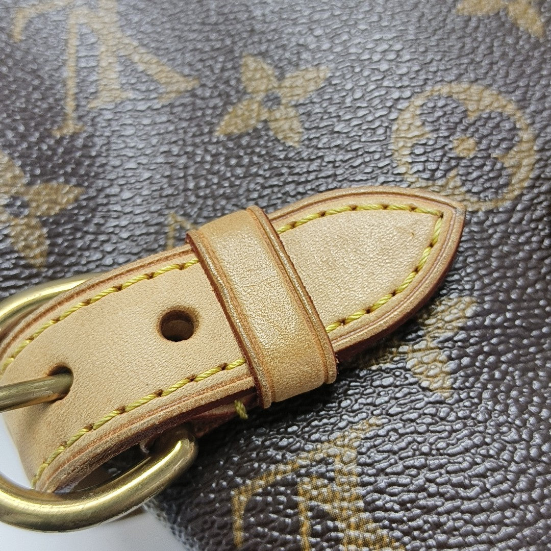 BATIGNOLLES MM Monogram Coated Canvas Brown