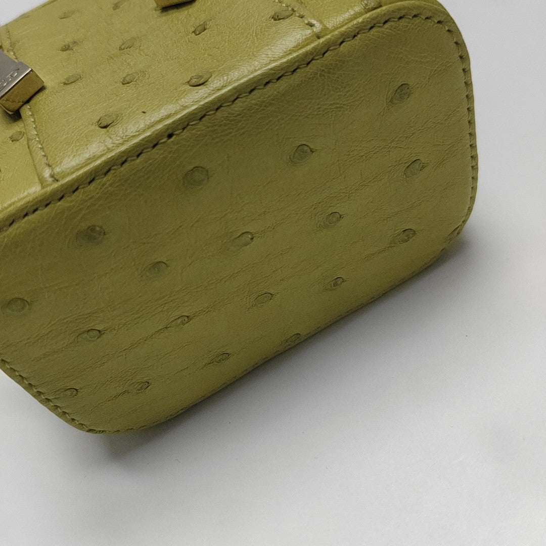 Travel Vanity Ostrich Yellow