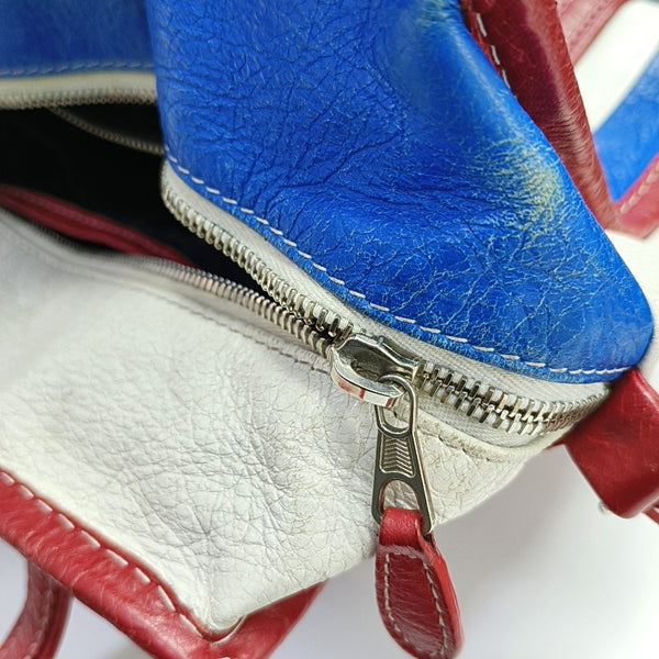 Authenticated pre-owned  Bazar XS Lambskin Red - Tote Bag at Looply