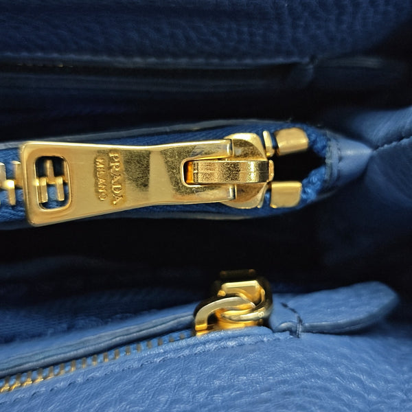 Calfskin Tote Bag Blue