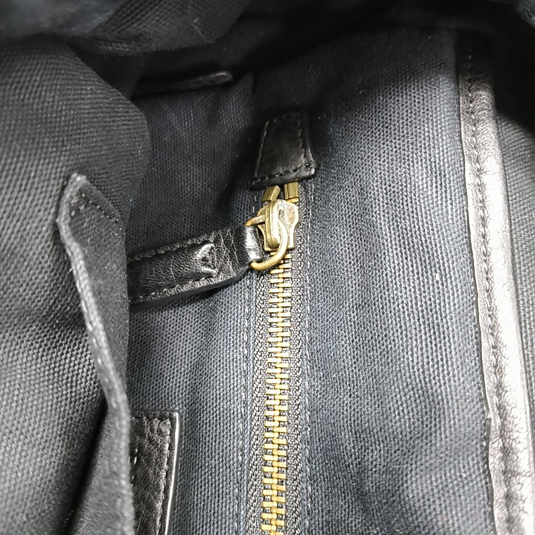Fabric Backpack Blue