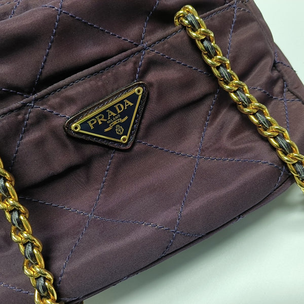 Quilted Nylon Purple