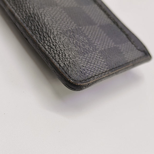 Néo Damier Graphite Coated Canvas Black Card Holder