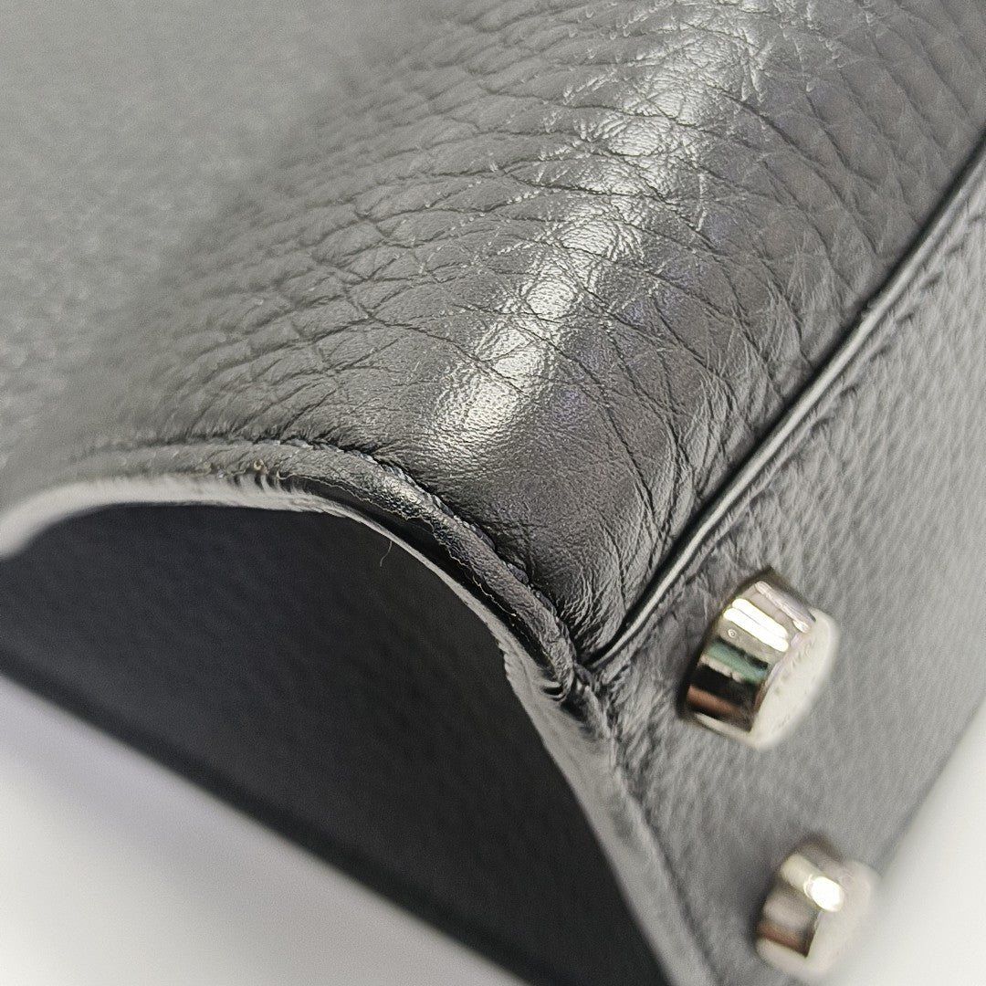 Peekaboo Medium Calfskin Gray