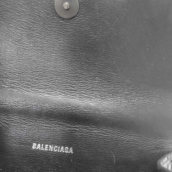 Hourglass Small Calfskin Black