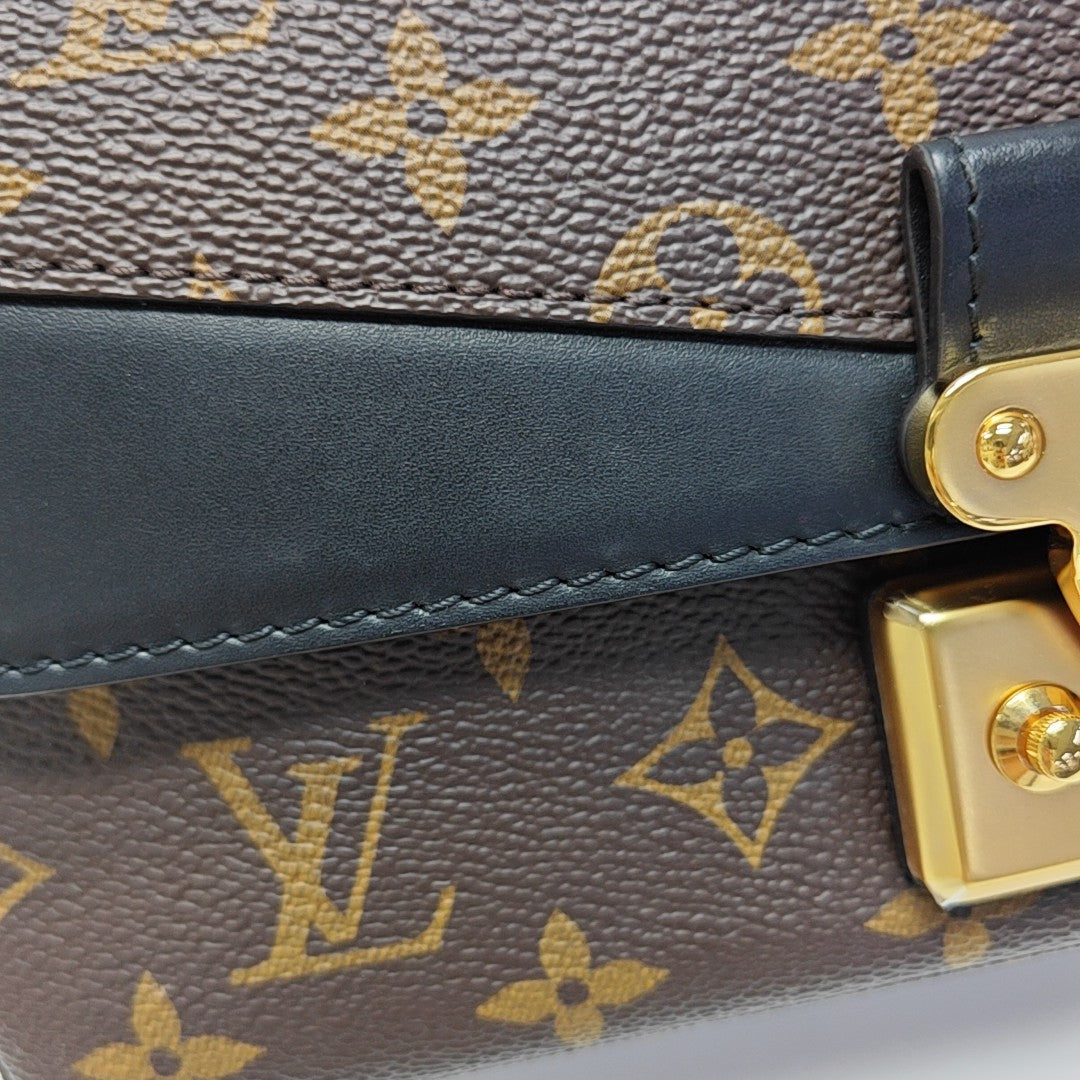 MARCEAU Monogram Coated Canvas Brown