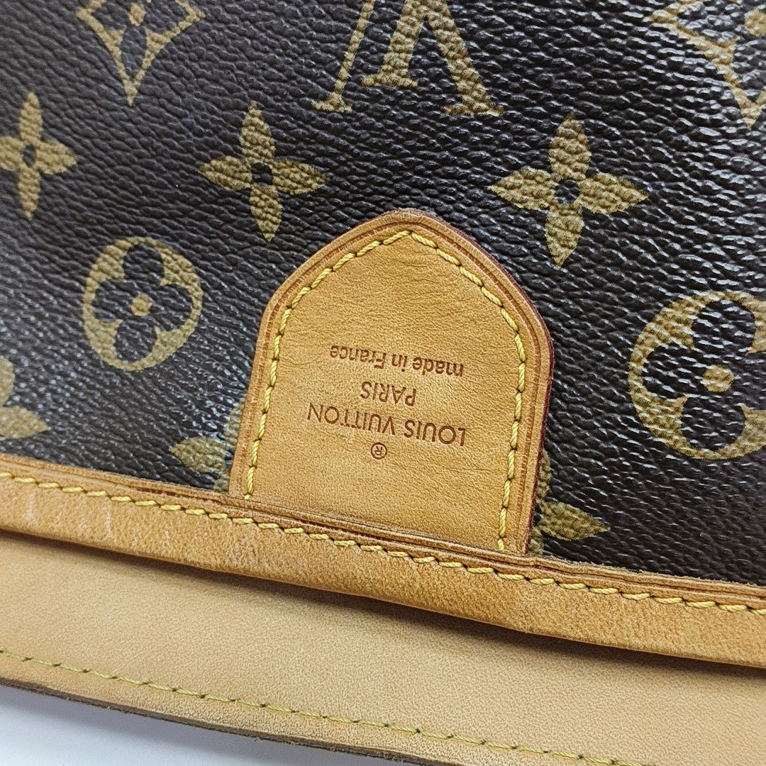DELIGHTFUL Monogram Coated Canvas Brown