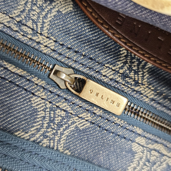 Canvas Shoulder Bag Blue