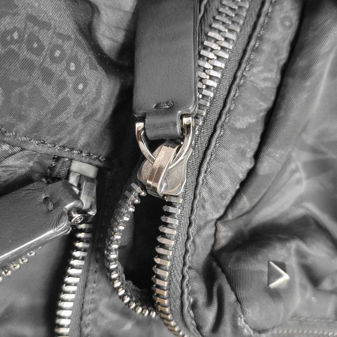 Nylon Backpack Black