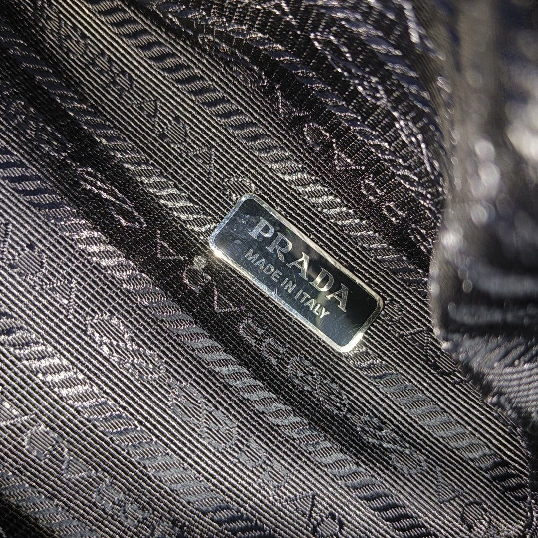 Lambskin Shoulder Bag Black