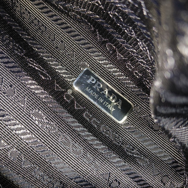 Lambskin Shoulder Bag Black