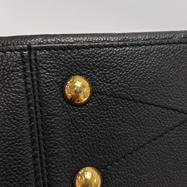 SURENE BB Monogram Calfskin Black