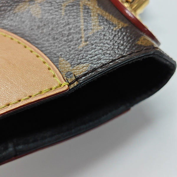 DUFFLE Monogram Coated Canvas Brown