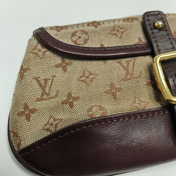 ANNE SOPHIE Monogram Canvas Beige