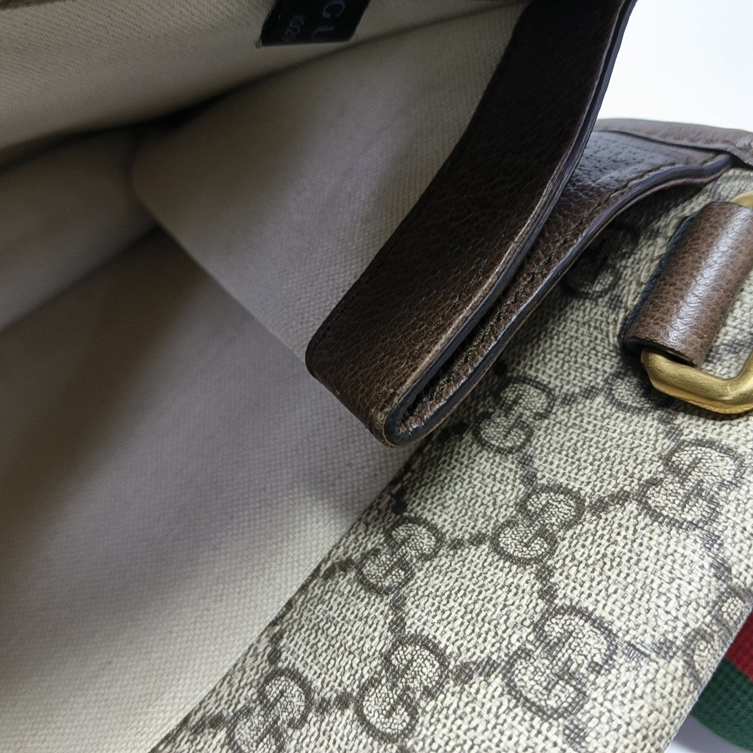 Neo Vintage Large Monogram Coated Canvas Brown