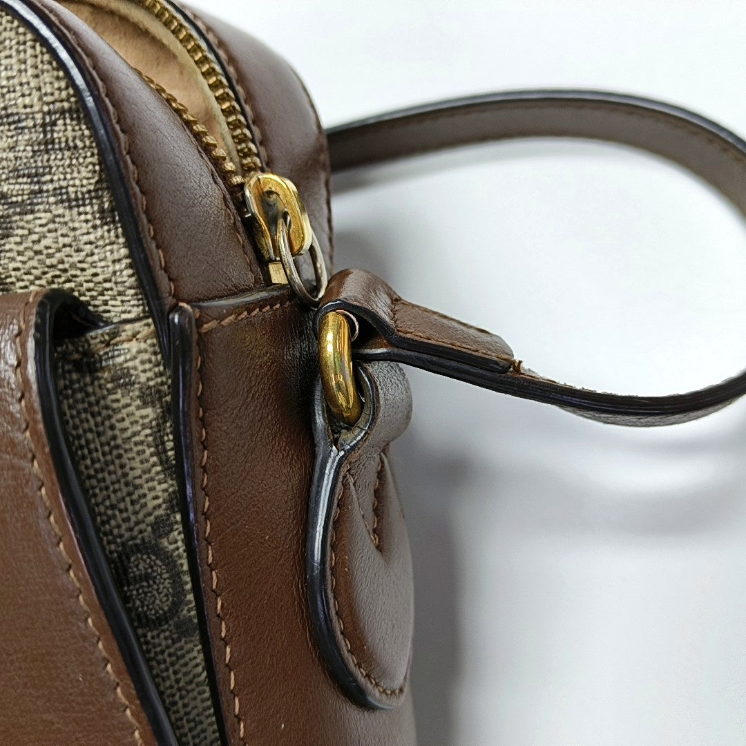 Horsebit 1955 Small Coated Canvas Beige