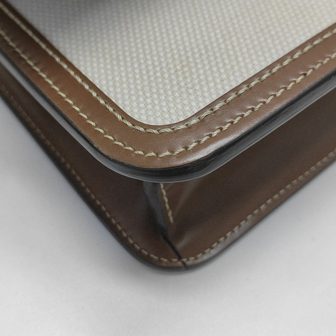 TB Mini Canvas Beige