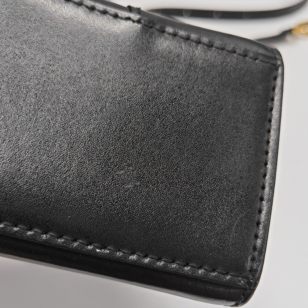 Hourglass XS Calfskin Black