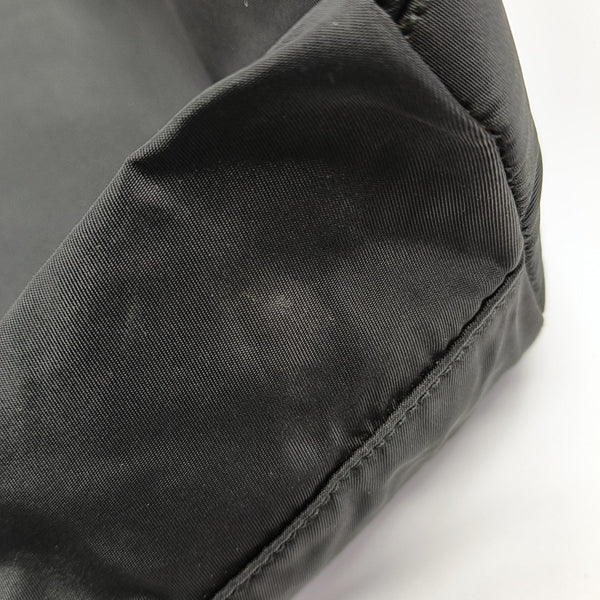 Nylon Shoulder Bag Black