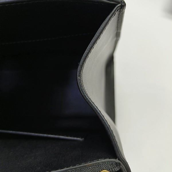 CITY STEAMER PM Calfskin Black