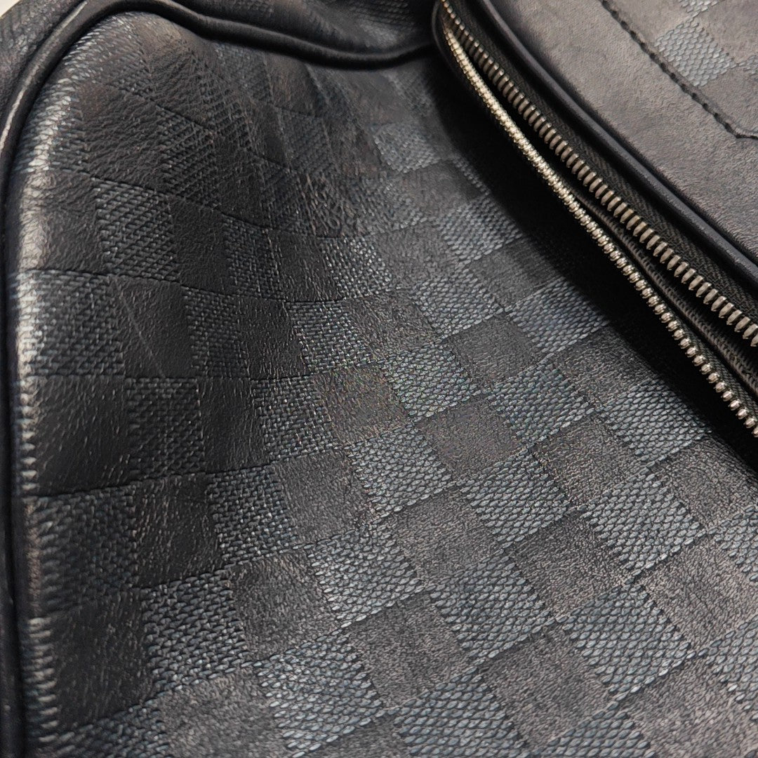 CAMPUS Damier Calfskin Blue