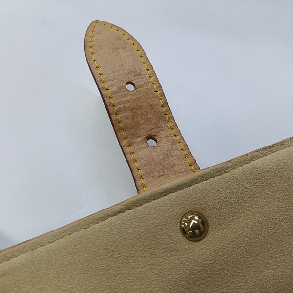 HUDSON PM Monogram Coated Canvas Brown