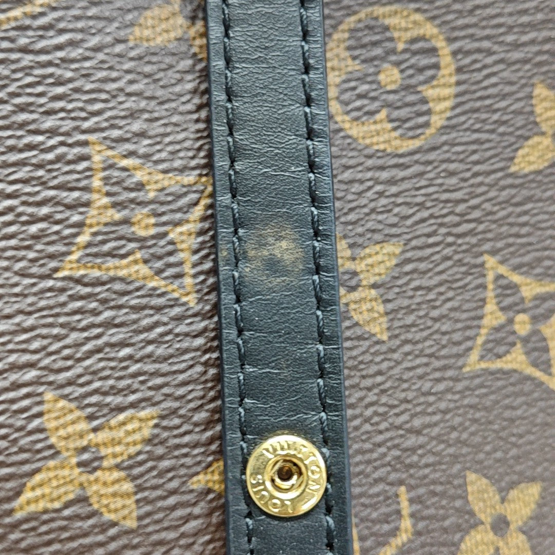 NÉONOÉ MM Monogram Coated Canvas Brown