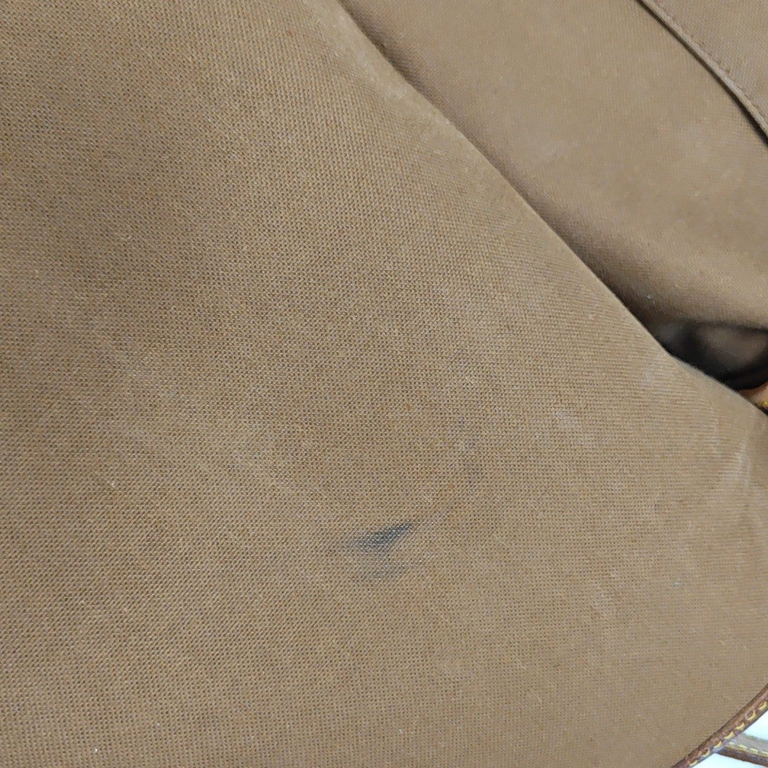 SAUMUR 35 Monogram Coated Canvas Brown