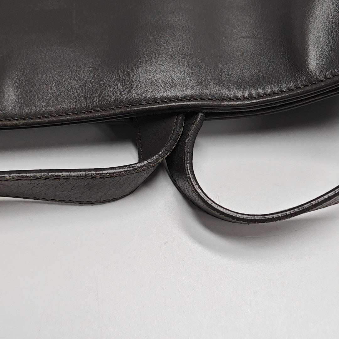 SHOPPING BAG Calfskin Gray