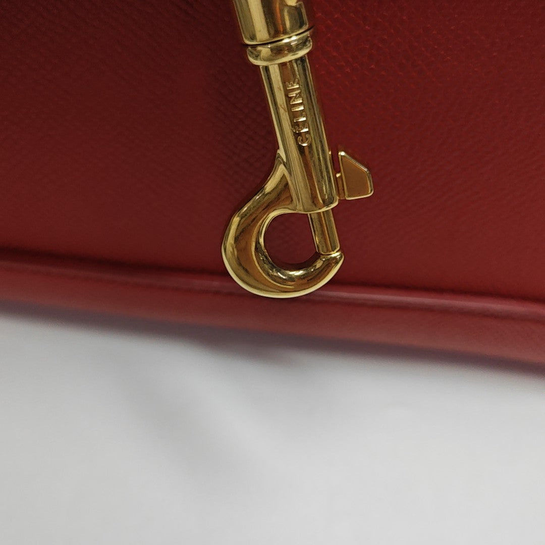 BELT Micro Calfskin Red