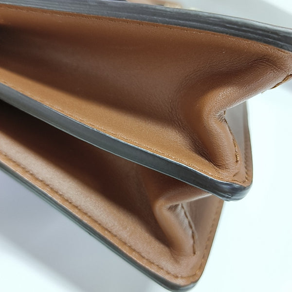 DAUPHINE Mini Monogram Coated Canvas Brown