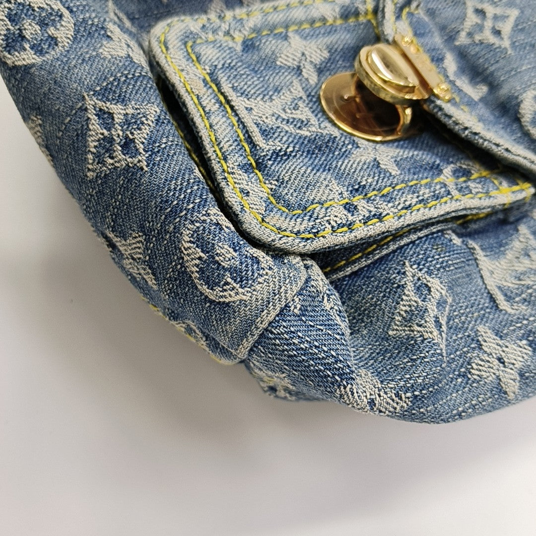 SAC AD Monogram Denim Blue