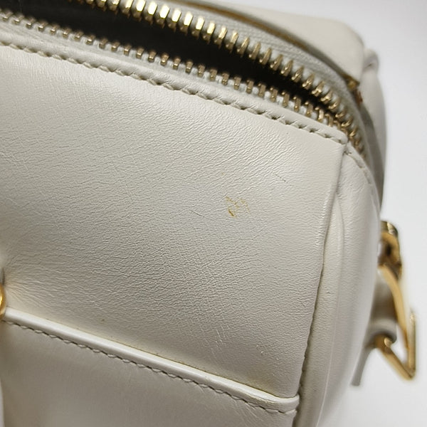 CLASSIC DUFFEL 6 Calfskin White