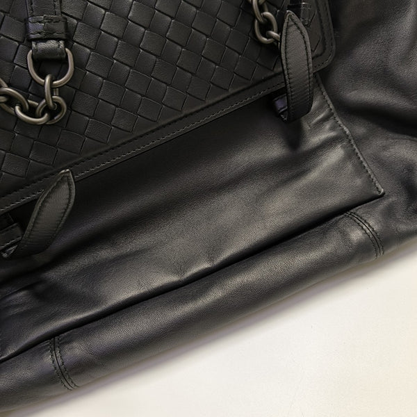 Lambskin Shoulder Bag Black