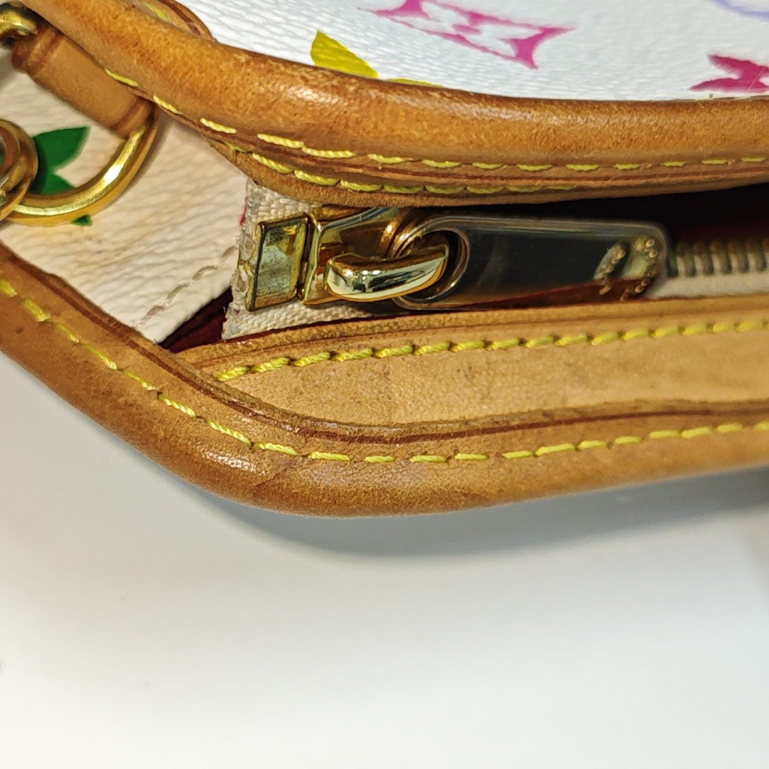 LV × TM SHIRLEY Monogram Coated Canvas White