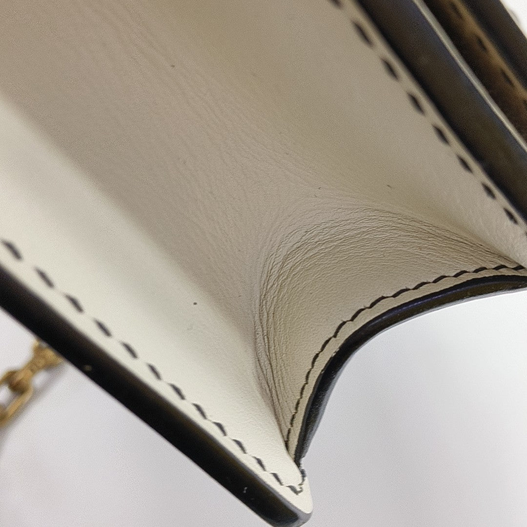J'adior Calfskin White