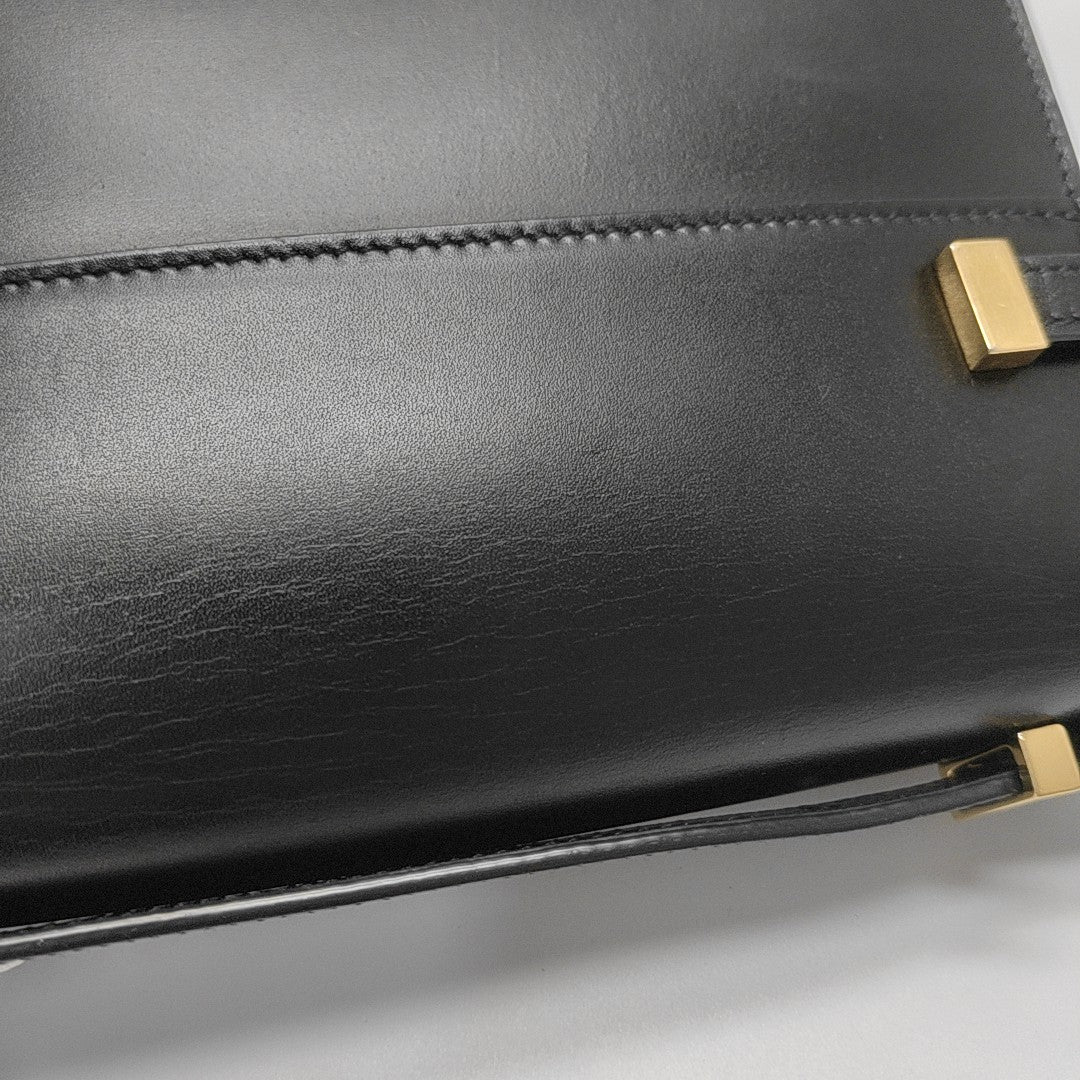 MANHATTAN Mini Calfskin Black