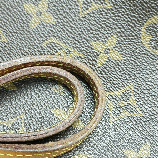NEVERFULL GM Monogram Coated Canvas Brown