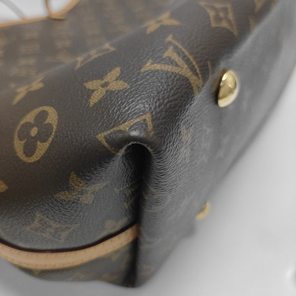 CARRYALL MM Monogram Coated Canvas Brown