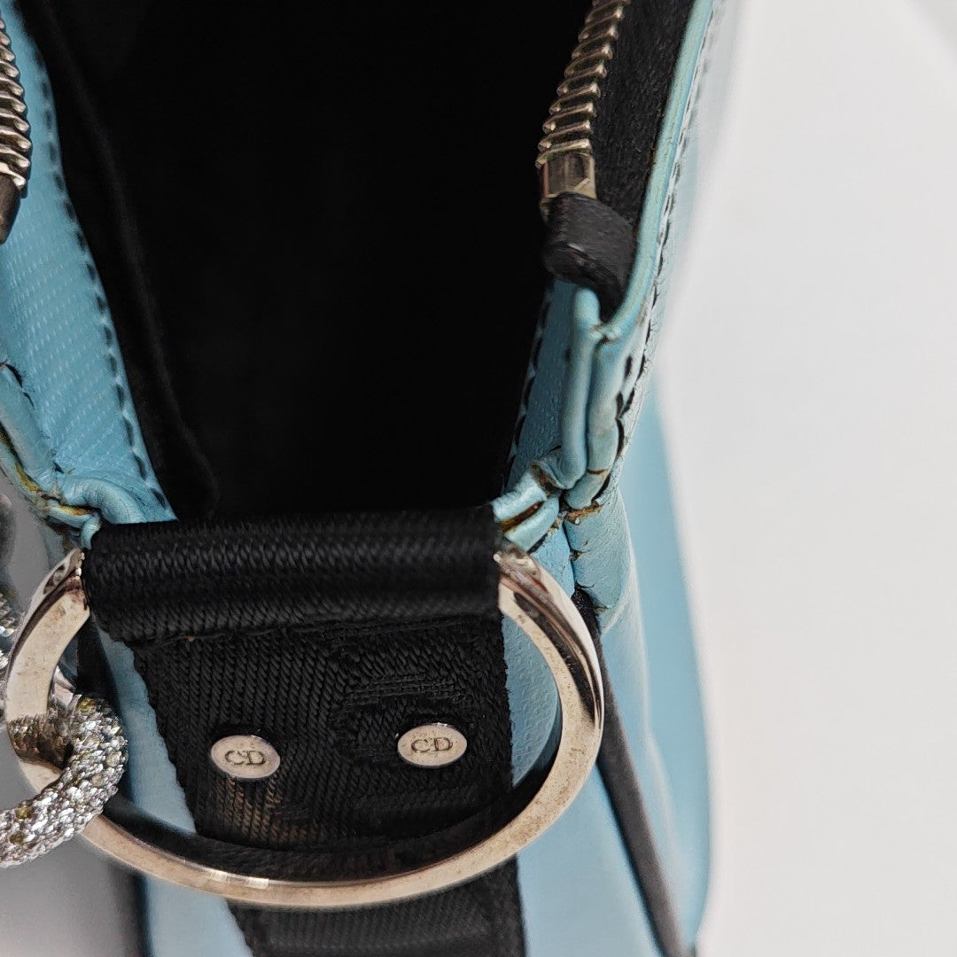 Calfskin Tote Bag Blue
